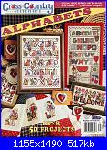 Cross Country Stitching - Alphabets - feb 1997-cover-jpg