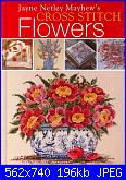 Cross Stitch Flowers - Jayne Netley Mayhew 2005-flowers-jpg