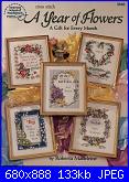 American School of Needleworks 3640 - A year of flowers - Roberta Madeleine-3640-year-flowers-jpg