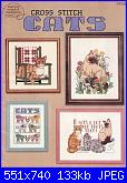 American School of Needlework - 3520 - Cross Stitch Cats - 1988-american-school-needlework-3520-cross-stitch-cats-1988-jpg