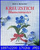 Kurt A. Bernecker - Kreuzstich Blumenmuster E 482 - ed. Gmbh & Co.KC - 1997-1-jpg