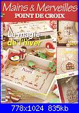 Mains & Merveilles 111 - Le magie de l'hiver nov-dic 2015-mains-merveilles-point-de-croix-111-nov-dic-2015-jpg