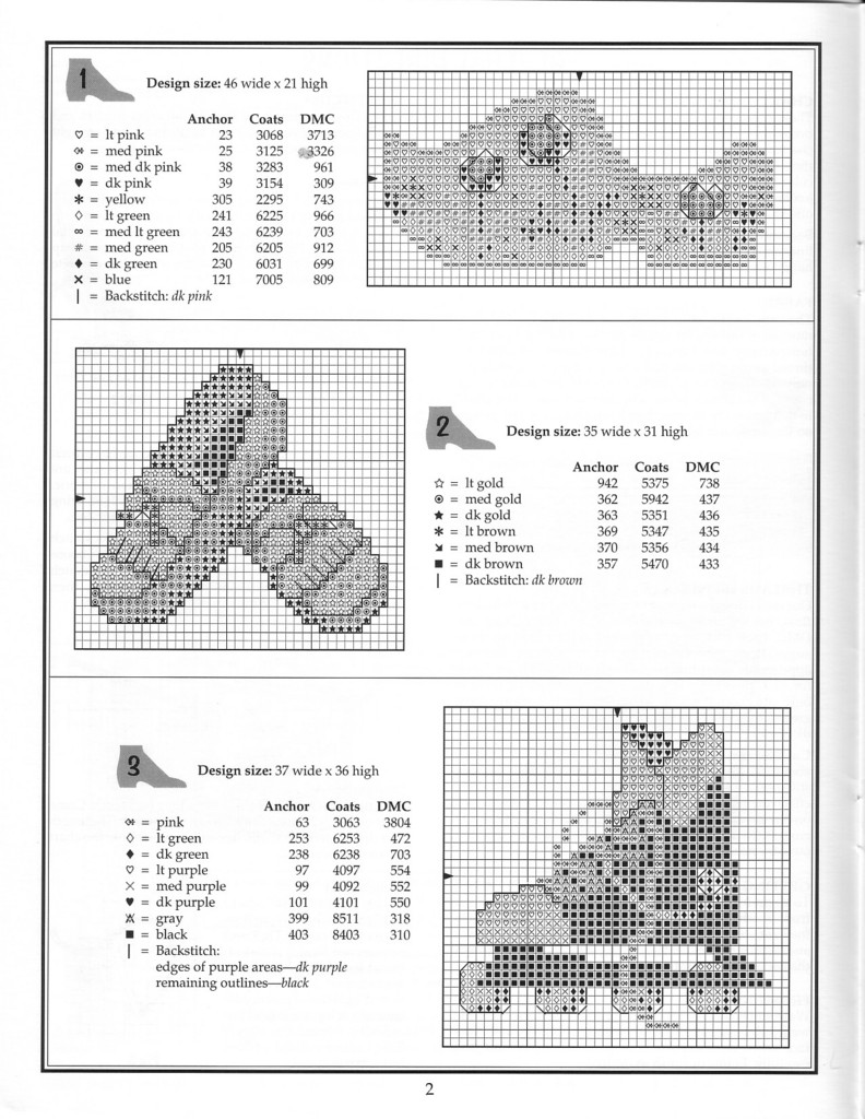 Schema punto croce Scarpe 47