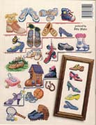 Schema punto croce Scarpe 19