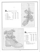 Schema punto croce Scarpe 41