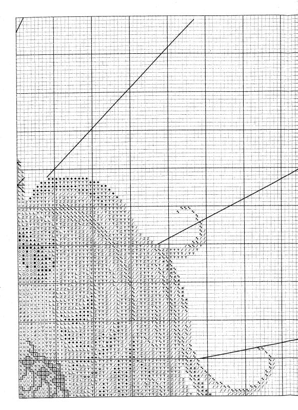 Schema punto croce Angelo Stella Mani 1d