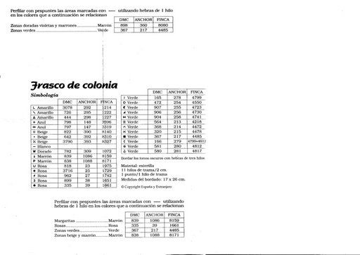 Schema punto croce Colonia 09