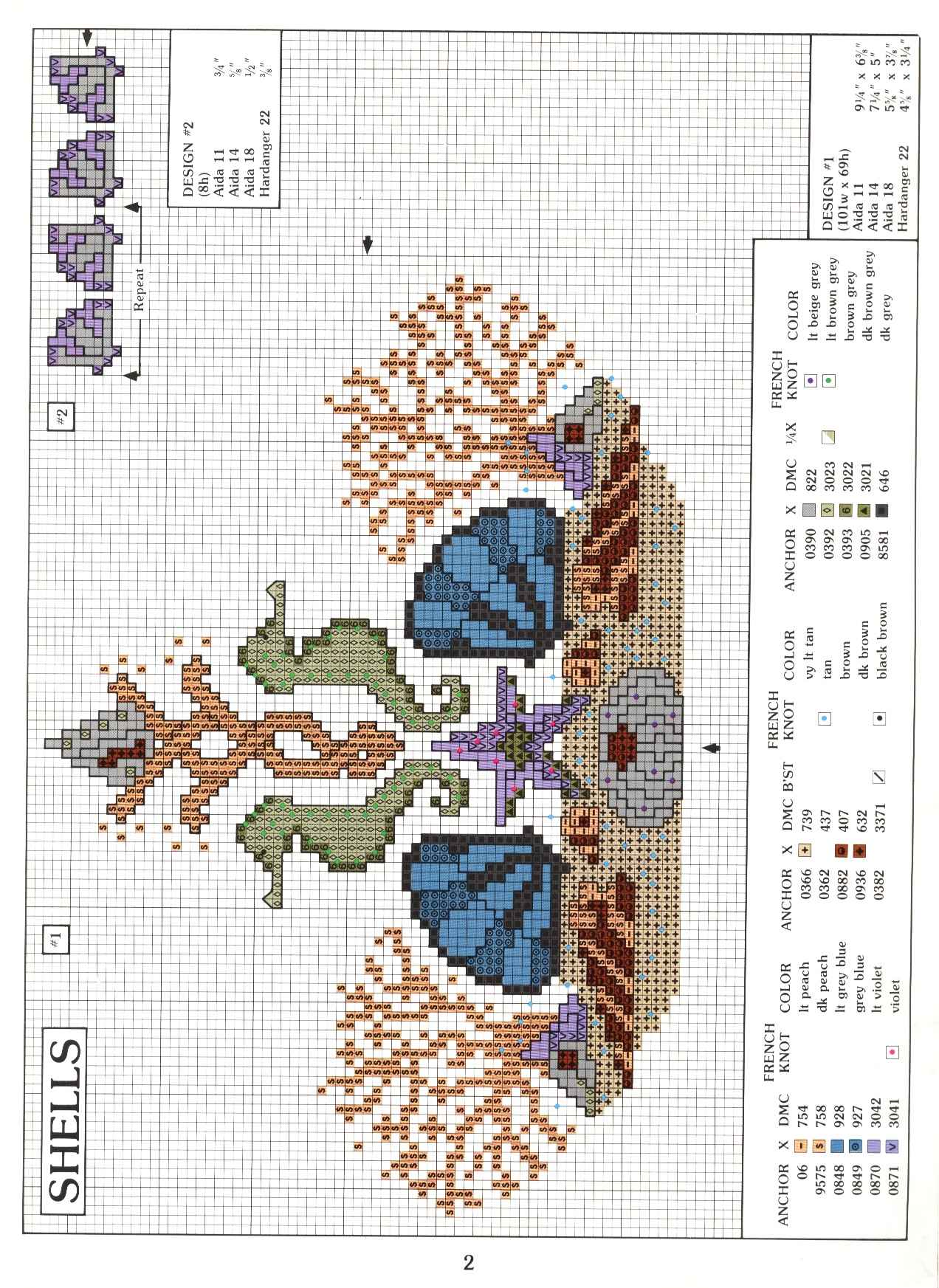 Schema punto croce Motivi Per Bagno 03