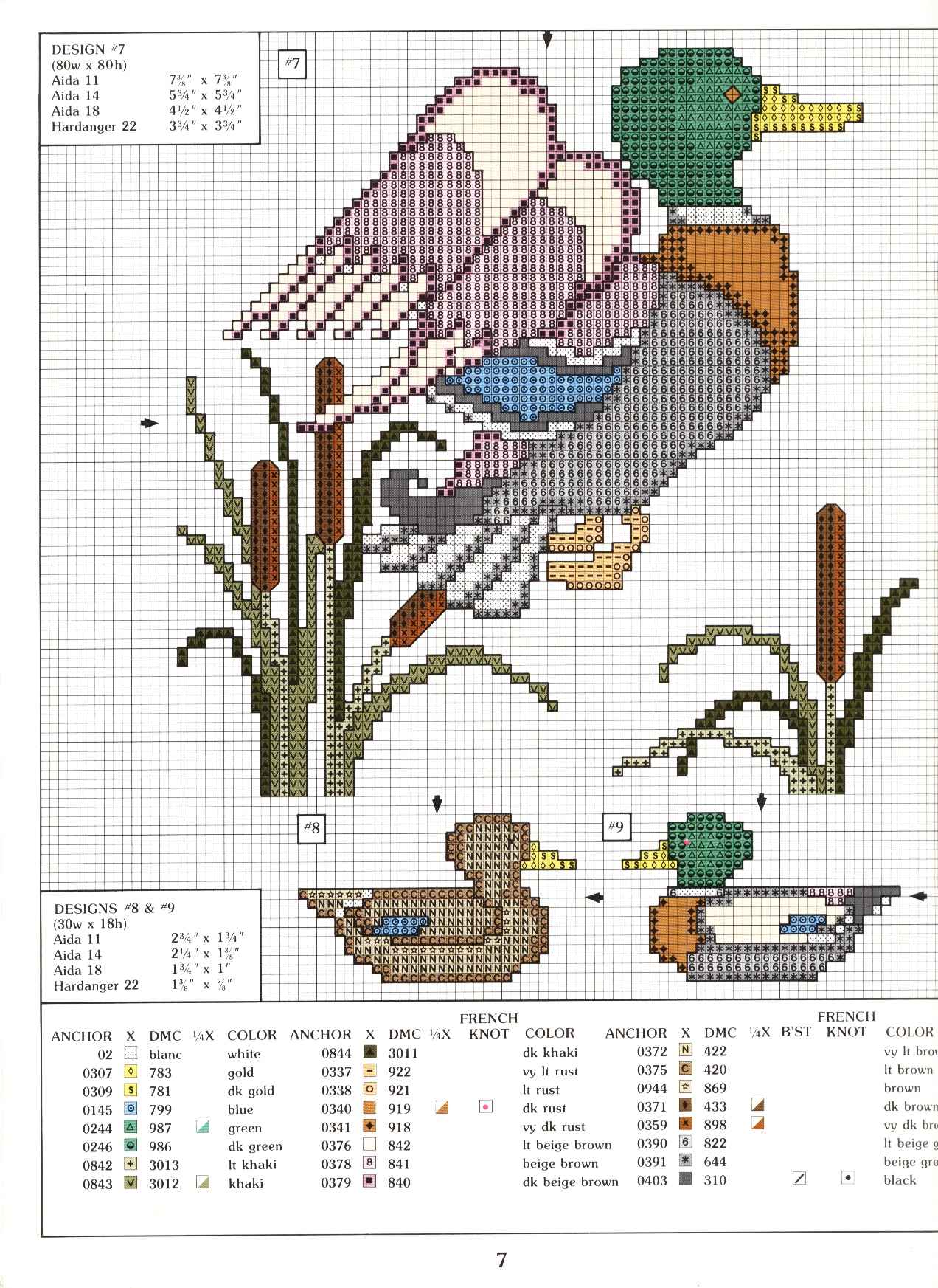 Schema punto croce Motivi Per Bagno 08