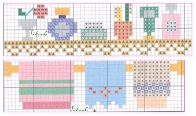 Schema punto croce Profumi 17