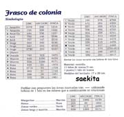 Schema punto croce Frasco De Colonia 03