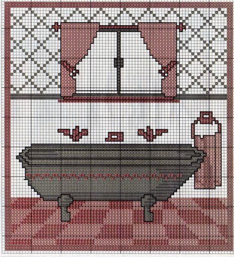 Schema punto croce Vasca 04