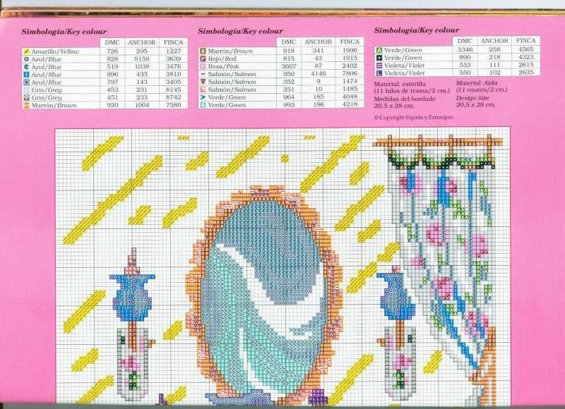 Schema punto croce Vasca 06