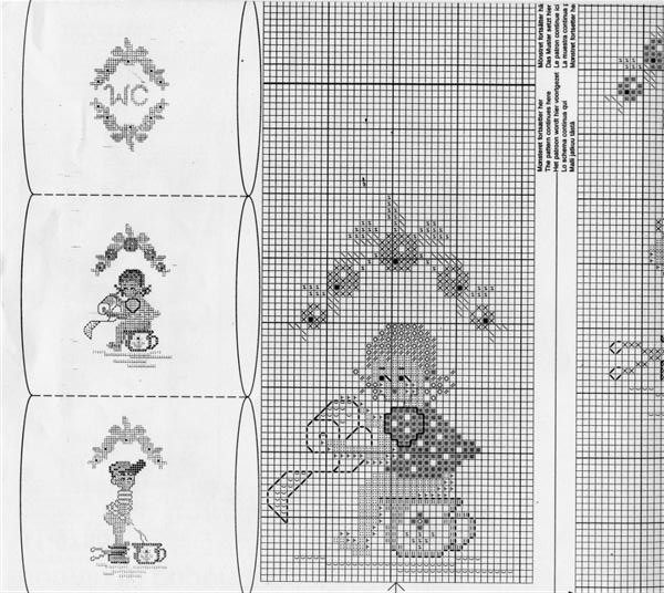 Schema punto croce Wc 04