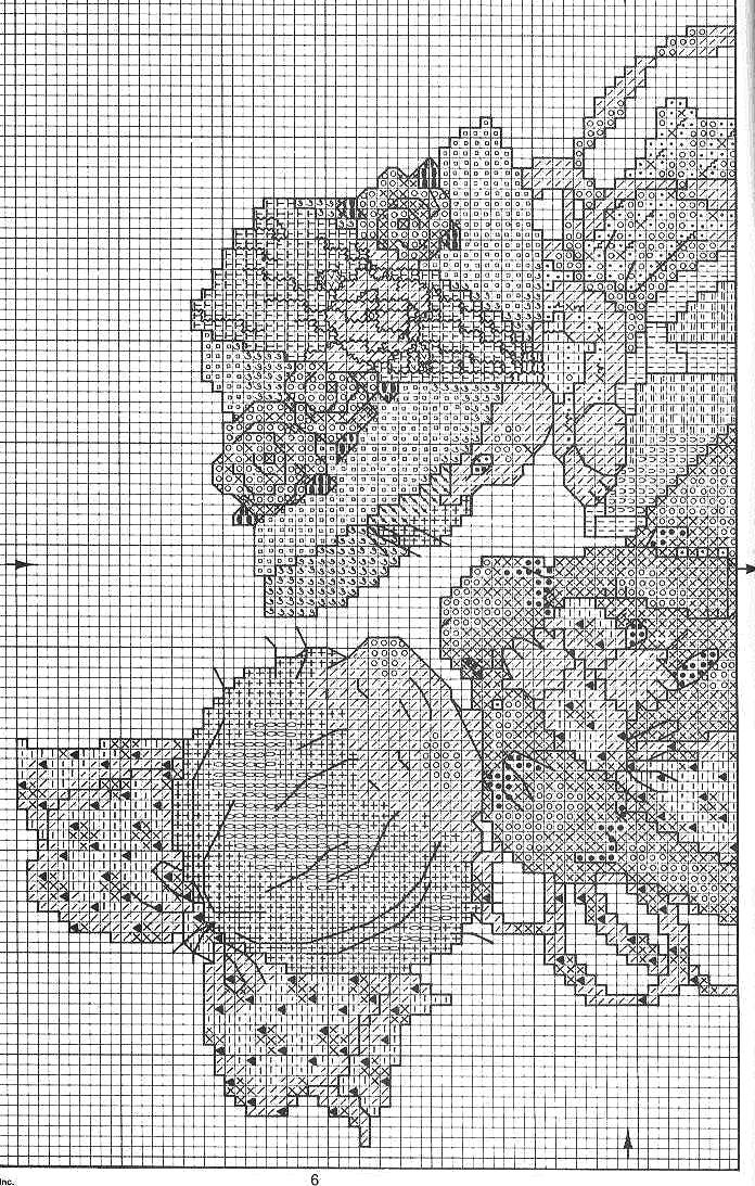 Schema punto croce Bimbe Marzo 2