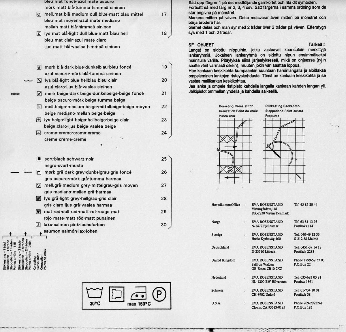 Schema punto croce Clara Wever 9