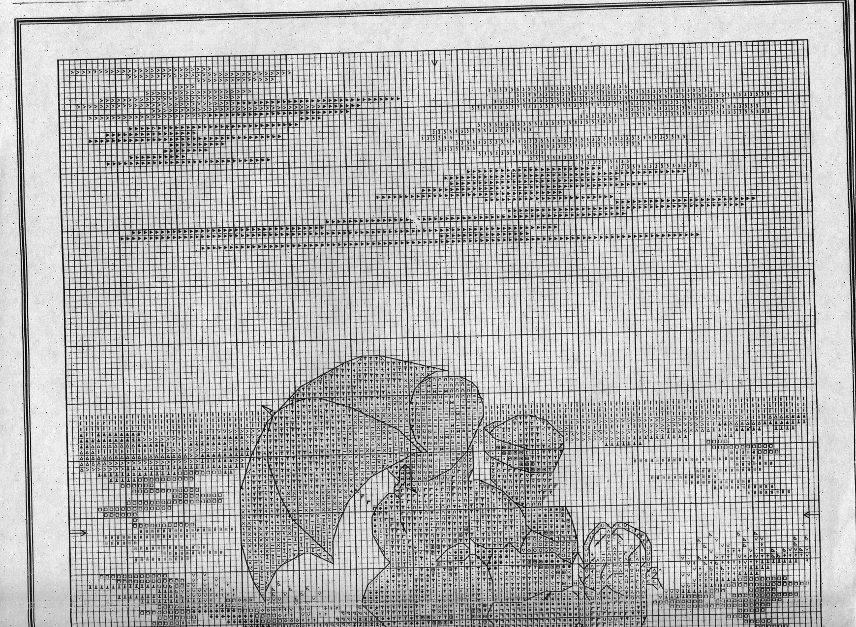 Schema punto croce Happy Days 2