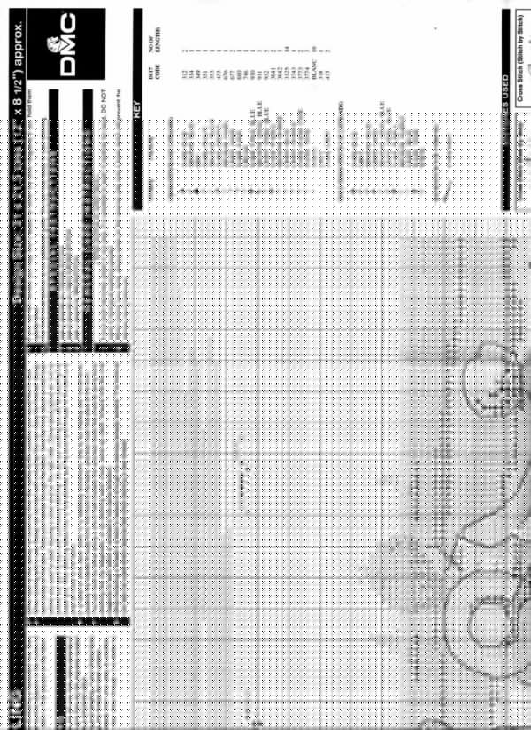 Schema punto croce In Acqua 3