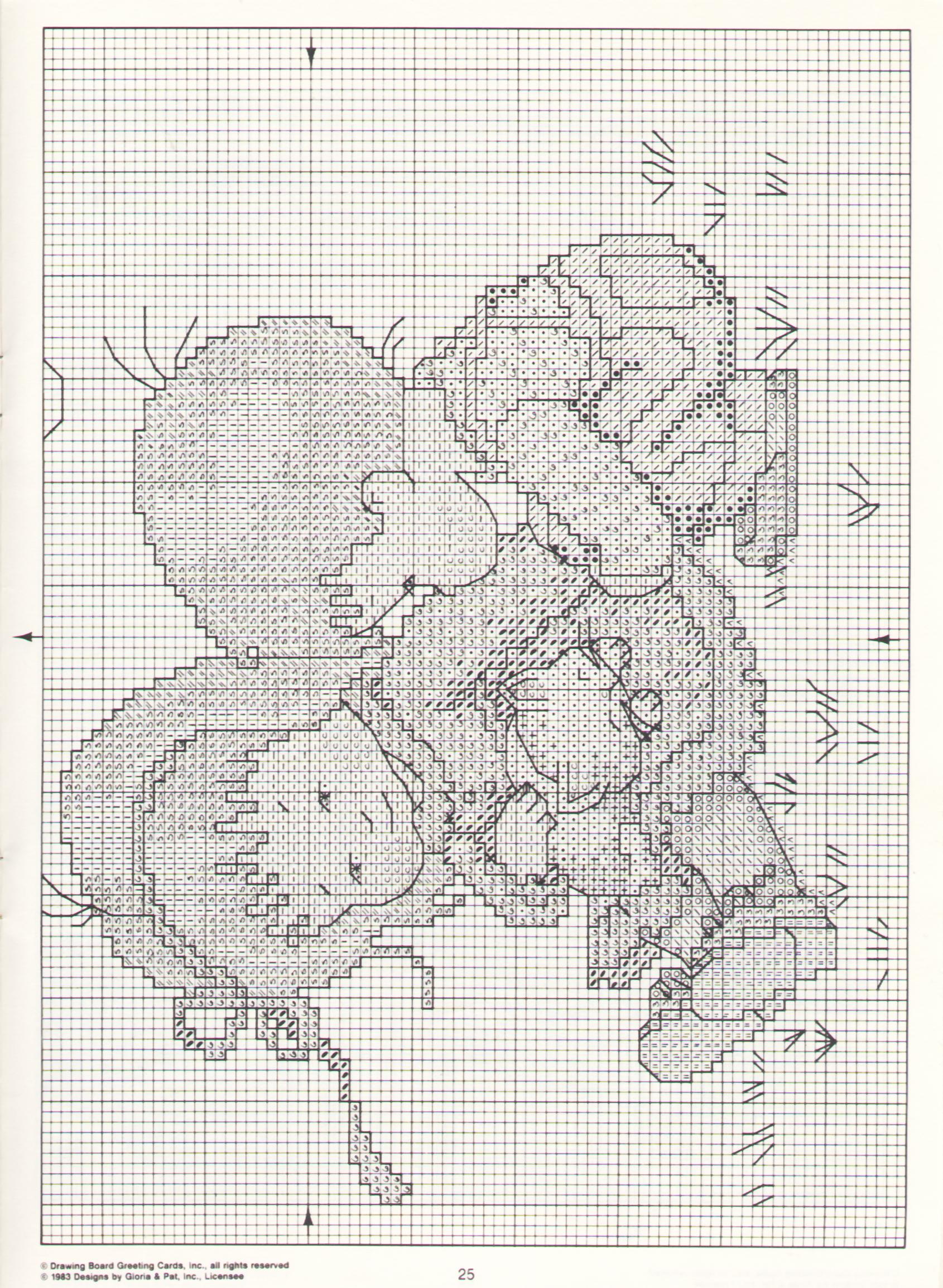 Schema punto croce Signore Nel Cielo 26