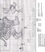 Schema punto croce Bimba Febbraio 3