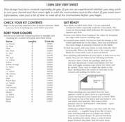 Schema punto croce Cucire 6