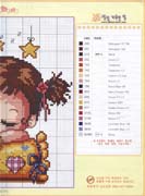 Schema punto croce Sonnellino 8