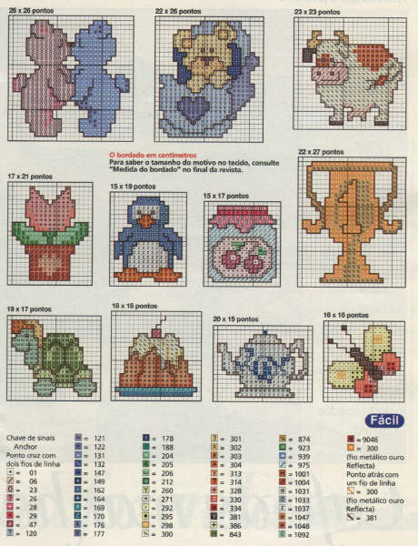 Schema punto croce Motivi 19