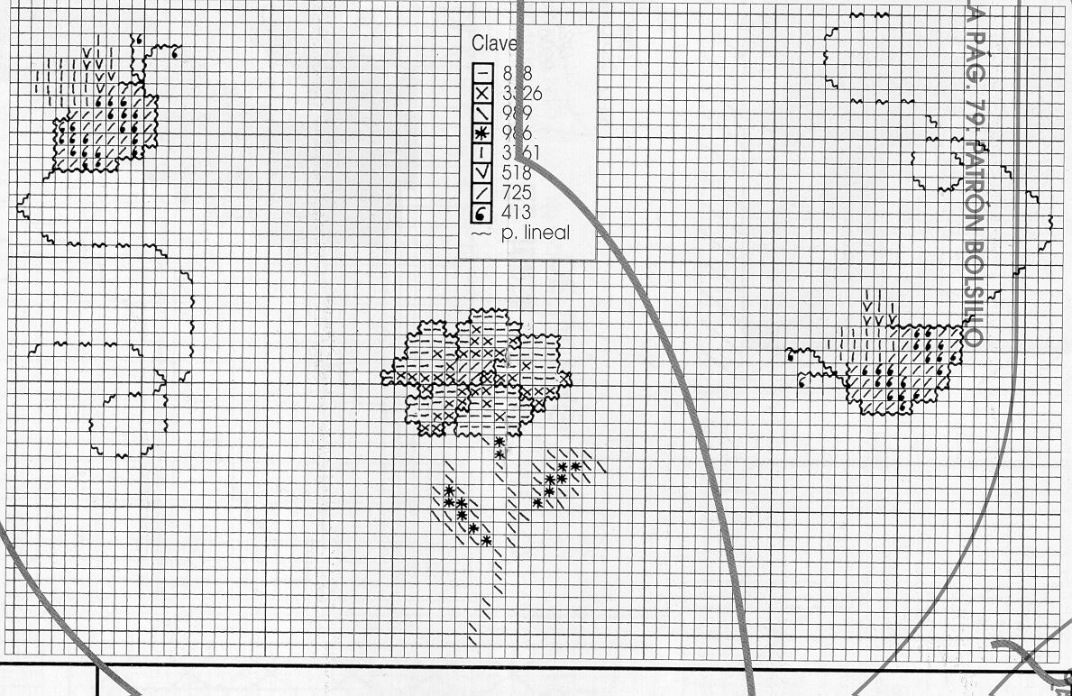 Schema punto croce Motivi 2