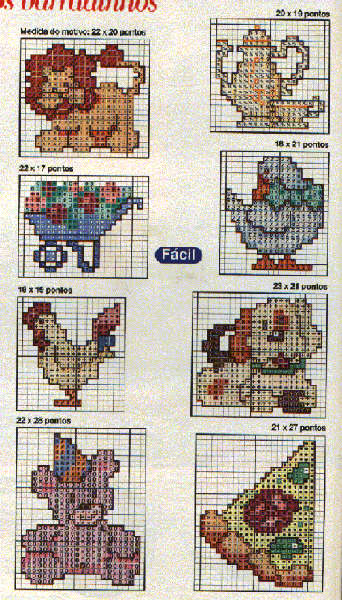 Schema punto croce Motivi 20