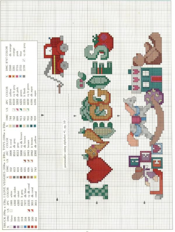 Schema punto croce Motivi 46