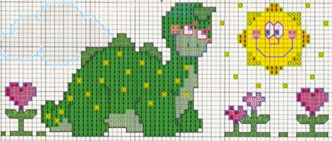 Schema punto croce Motivi 62