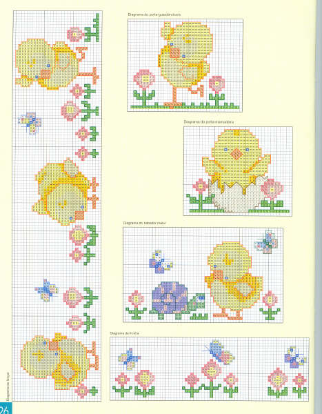 Schema punto croce Motivi 65