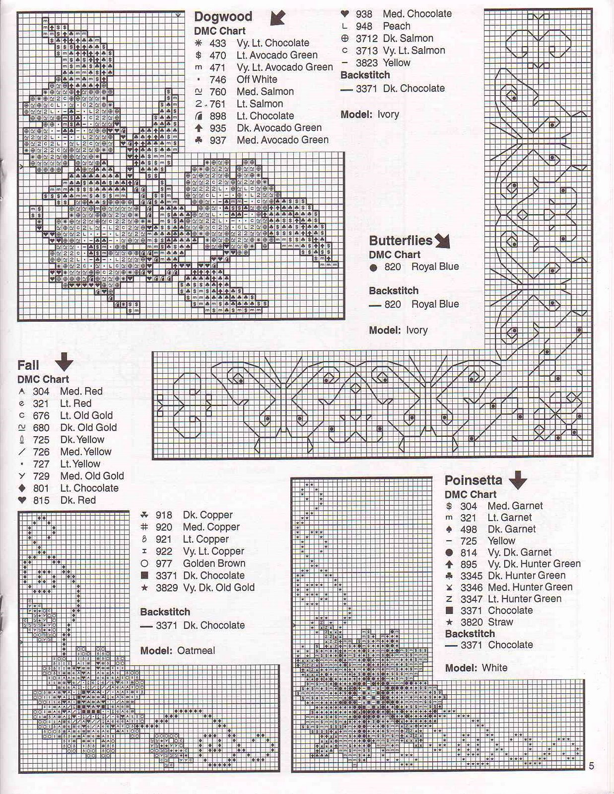 Schema punto croce Angoli 26