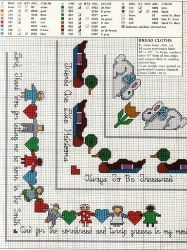 Schema punto croce Angoli 49