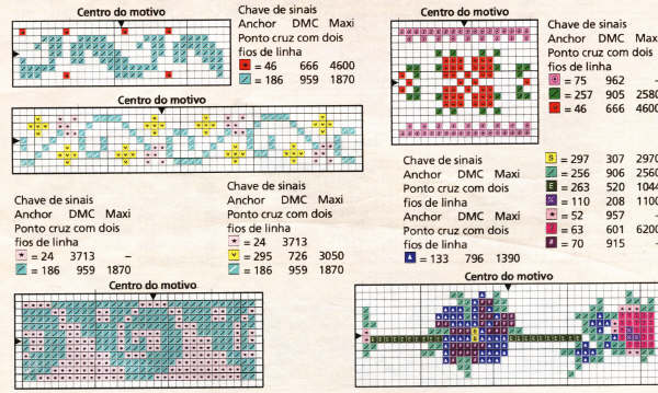 Schema punto croce Bordini Mini