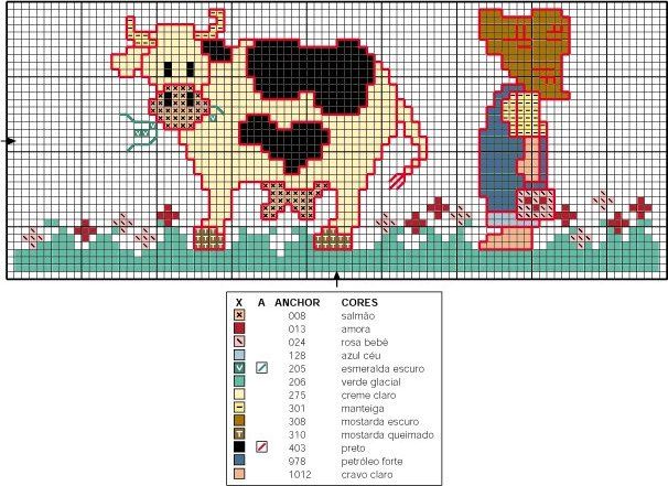 Schema punto croce Campestre1