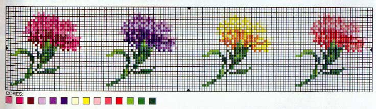 Schema punto croce Farogani