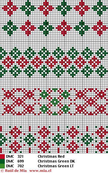 Schema punto croce Geometrie 03