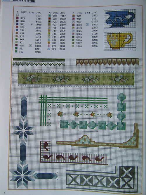 Schema punto croce Geometrie 10