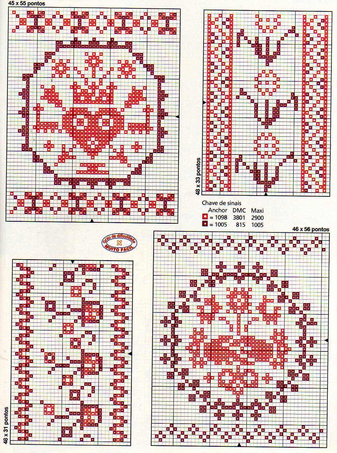 Schema punto croce Geometrie 19