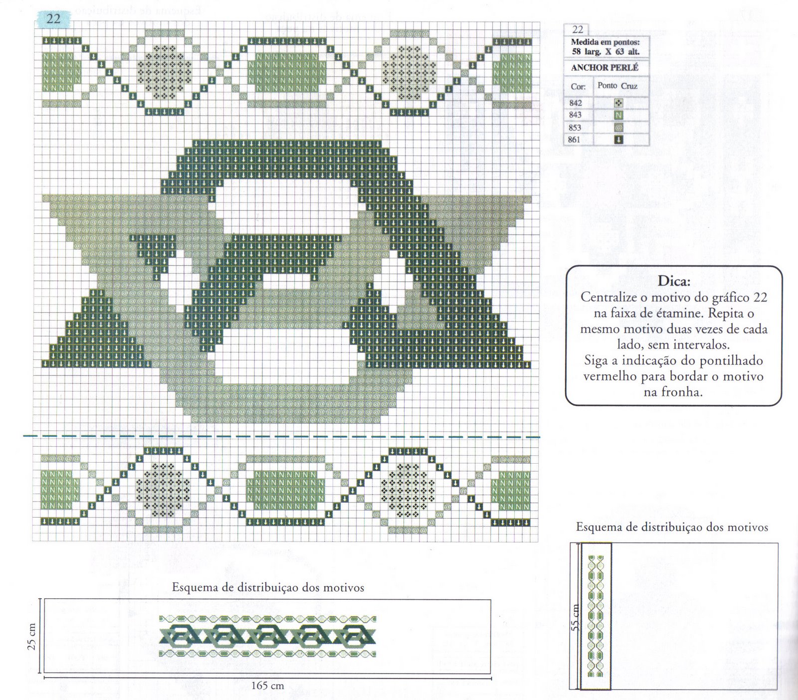 Schema punto croce Geometrie 26