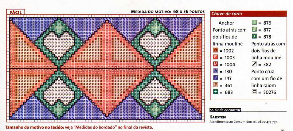 Schema punto croce Geometrie 47