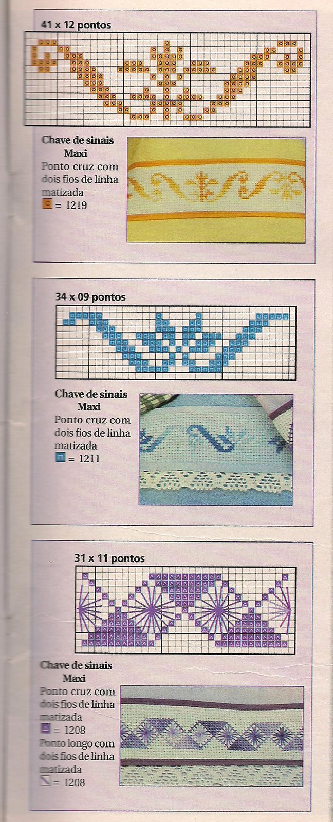 Schema punto croce Geometrie 65