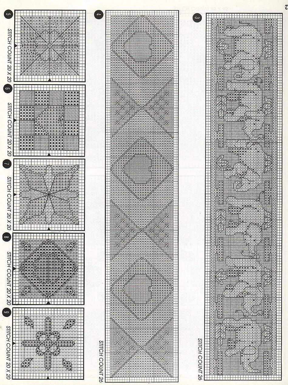 Schema punto croce Patchwork 03