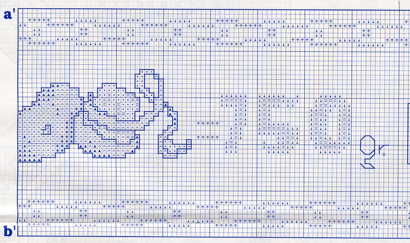 Schema punto croce Ricette 12