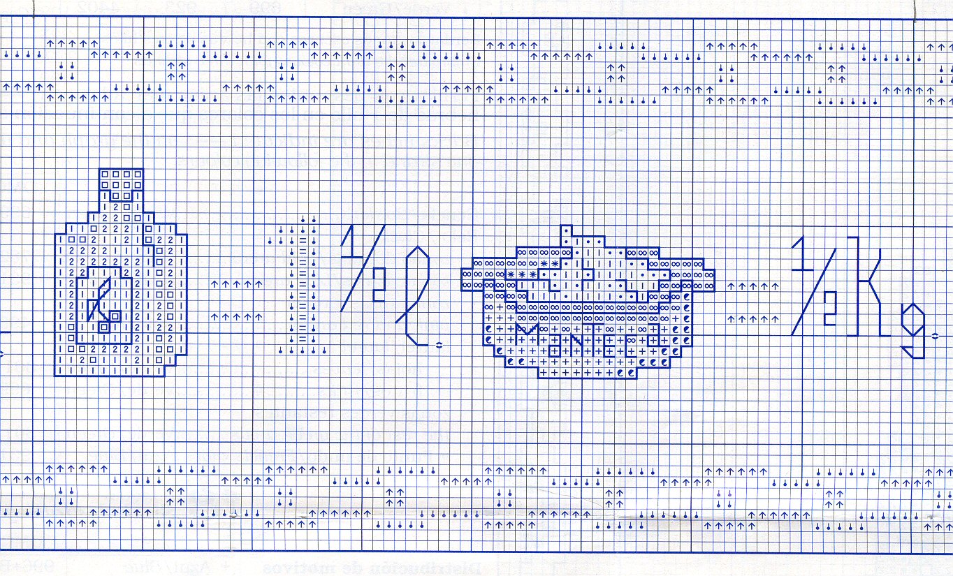 Schema punto croce Ricette 13