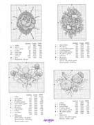 Schema punto croce Fiorellini 04