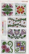 Schema punto croce Fiorellini 24