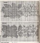 Schema punto croce Fiori 04