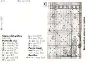 Schema punto croce Fiori 08